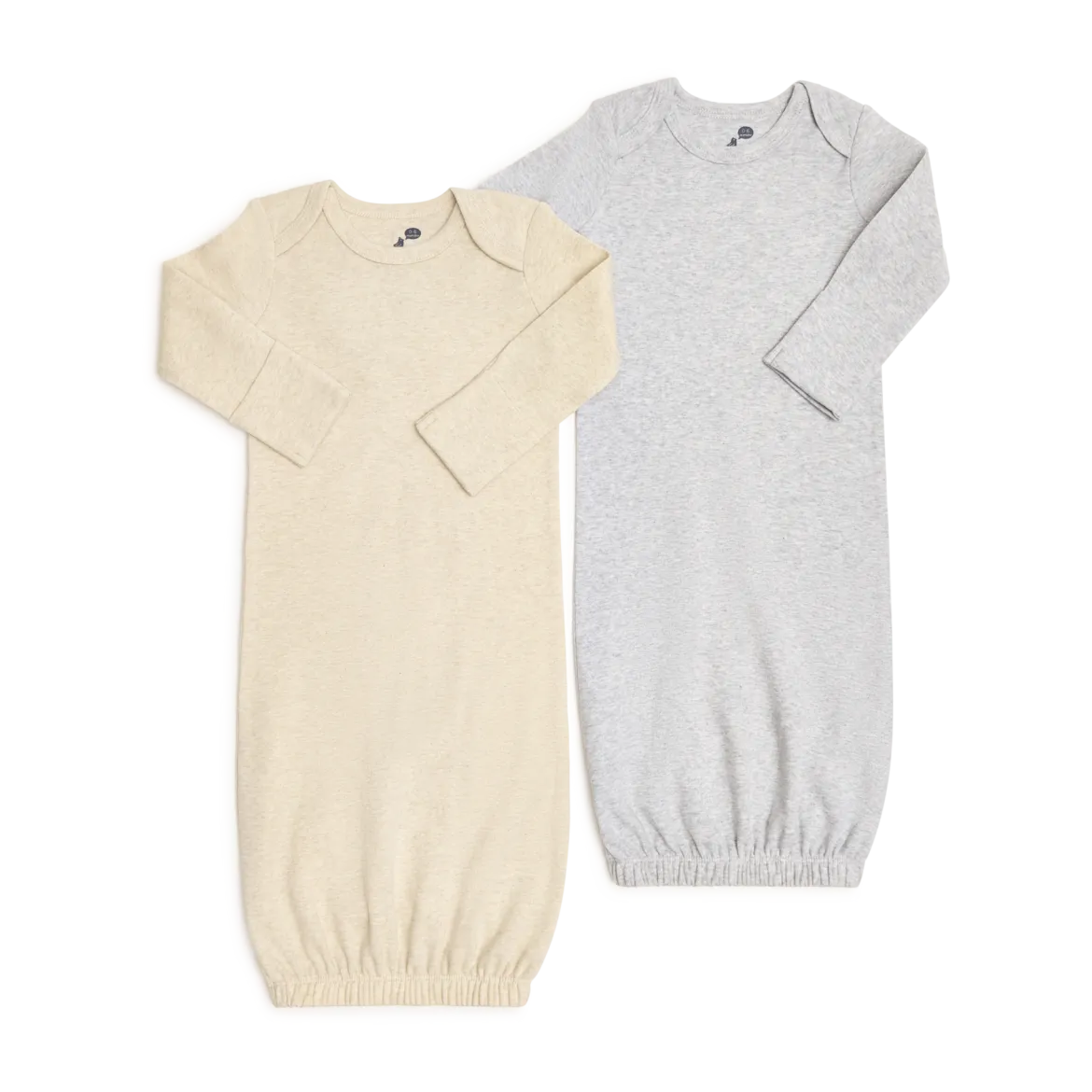 Organic Cotton Solid Gowns (2 Pack)