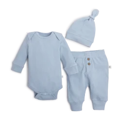 Organic Cotton Waffle 3-Piece Gift Set
