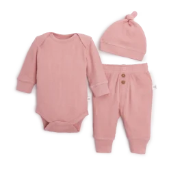 Organic Cotton Waffle 3-Piece Gift Set