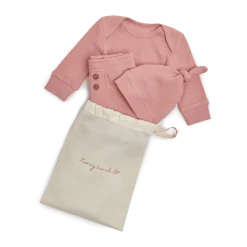 Organic Cotton Waffle 3-Piece Gift Set