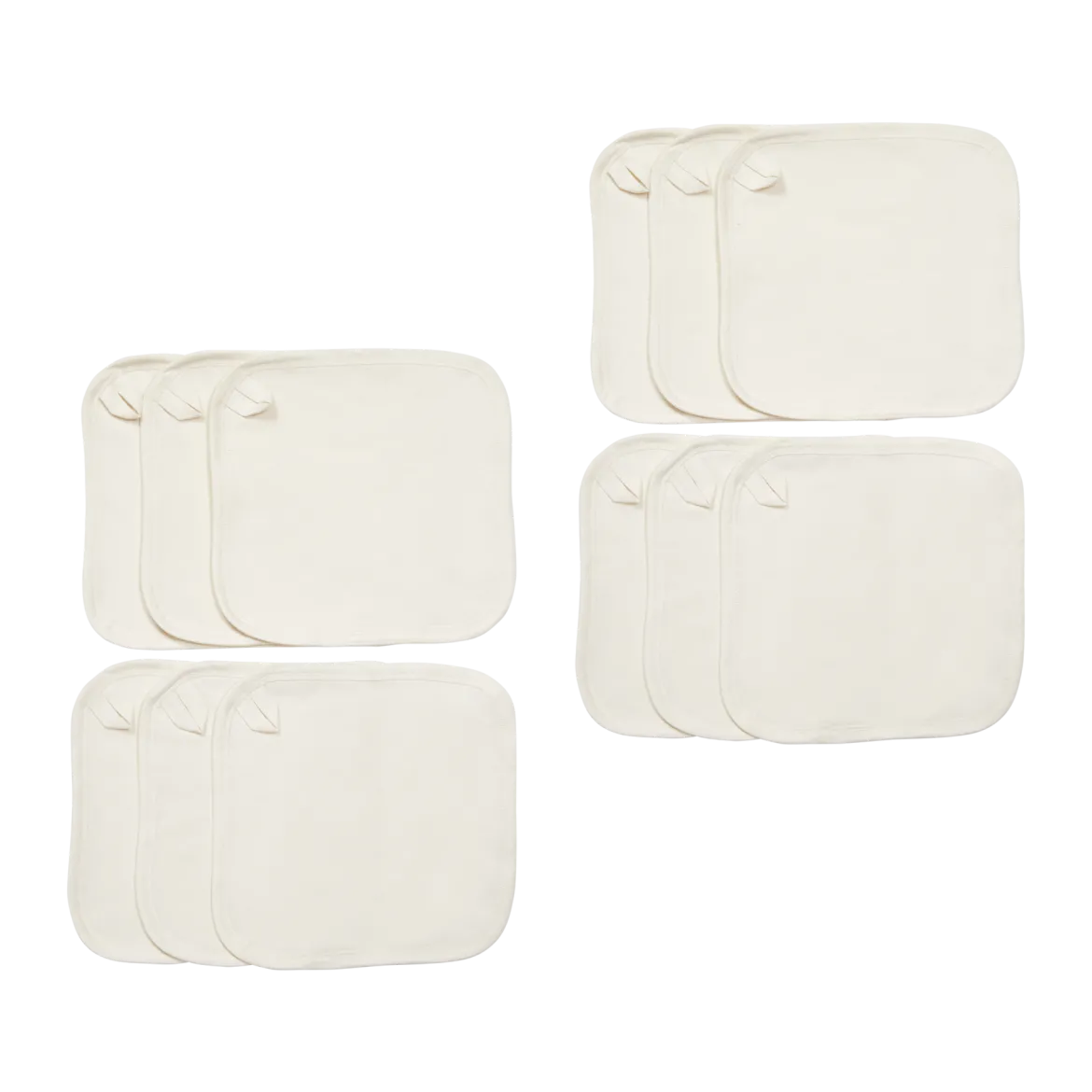 Organic Cotton Washcloths Multipack