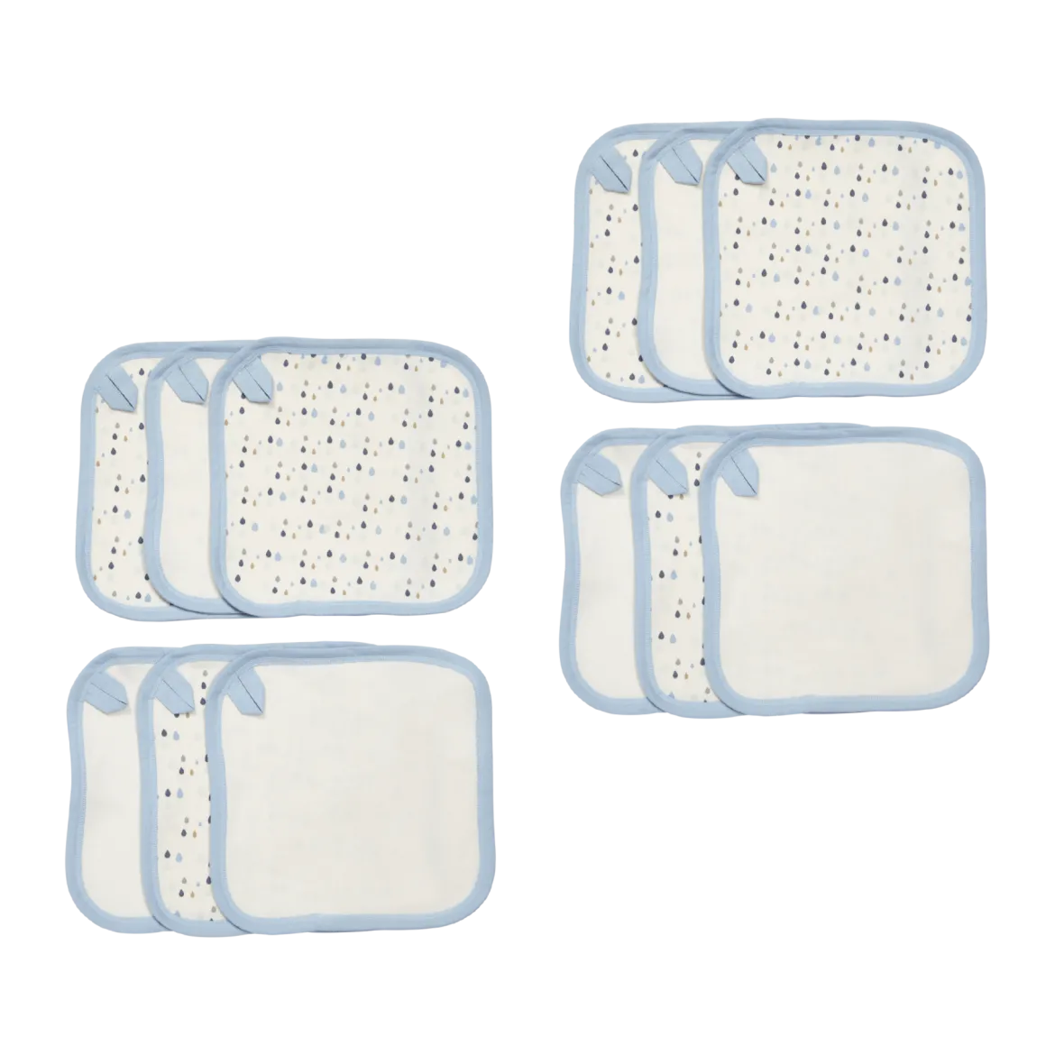 Organic Cotton Washcloths Multipack