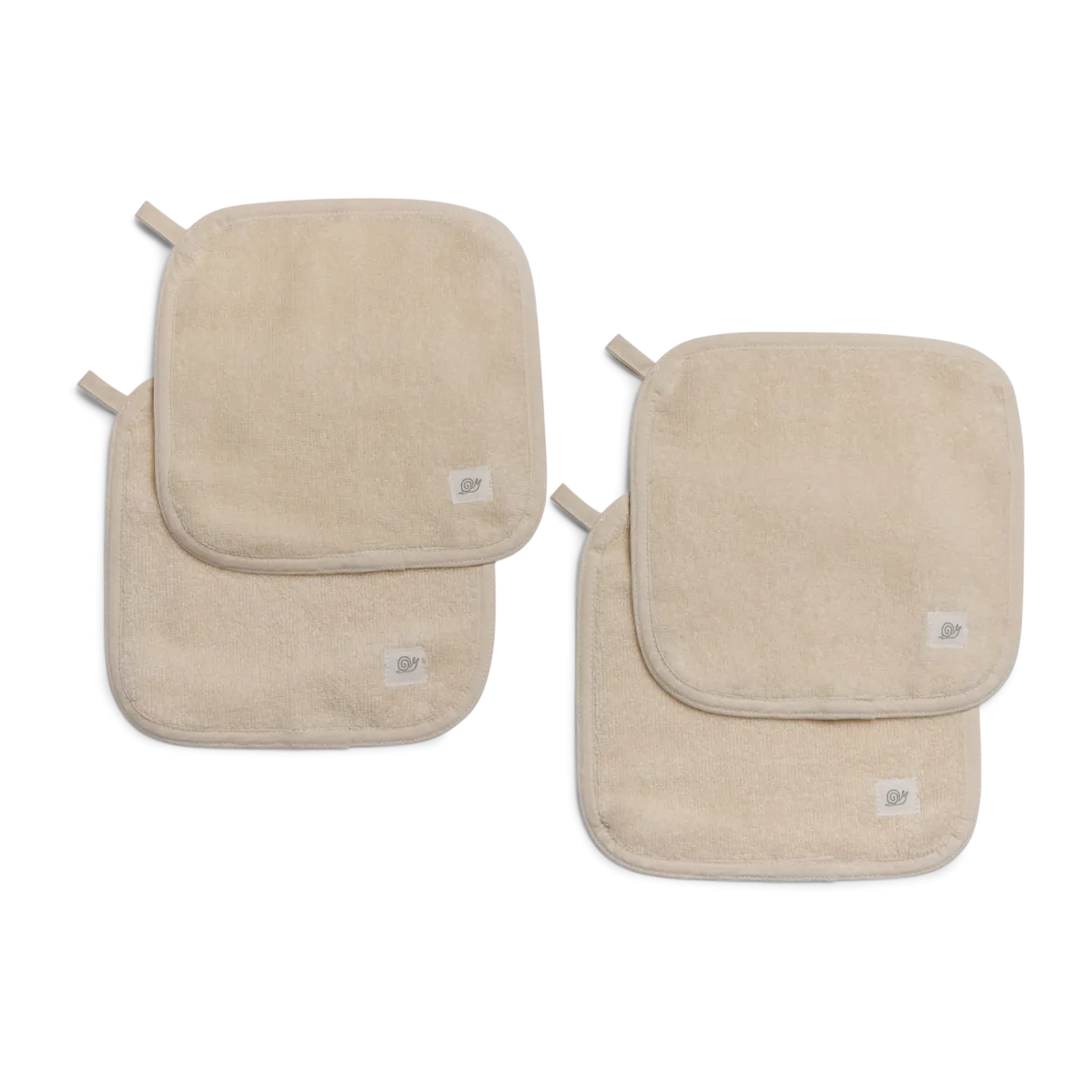 Organic Cotton Washcloths (4 Pack)