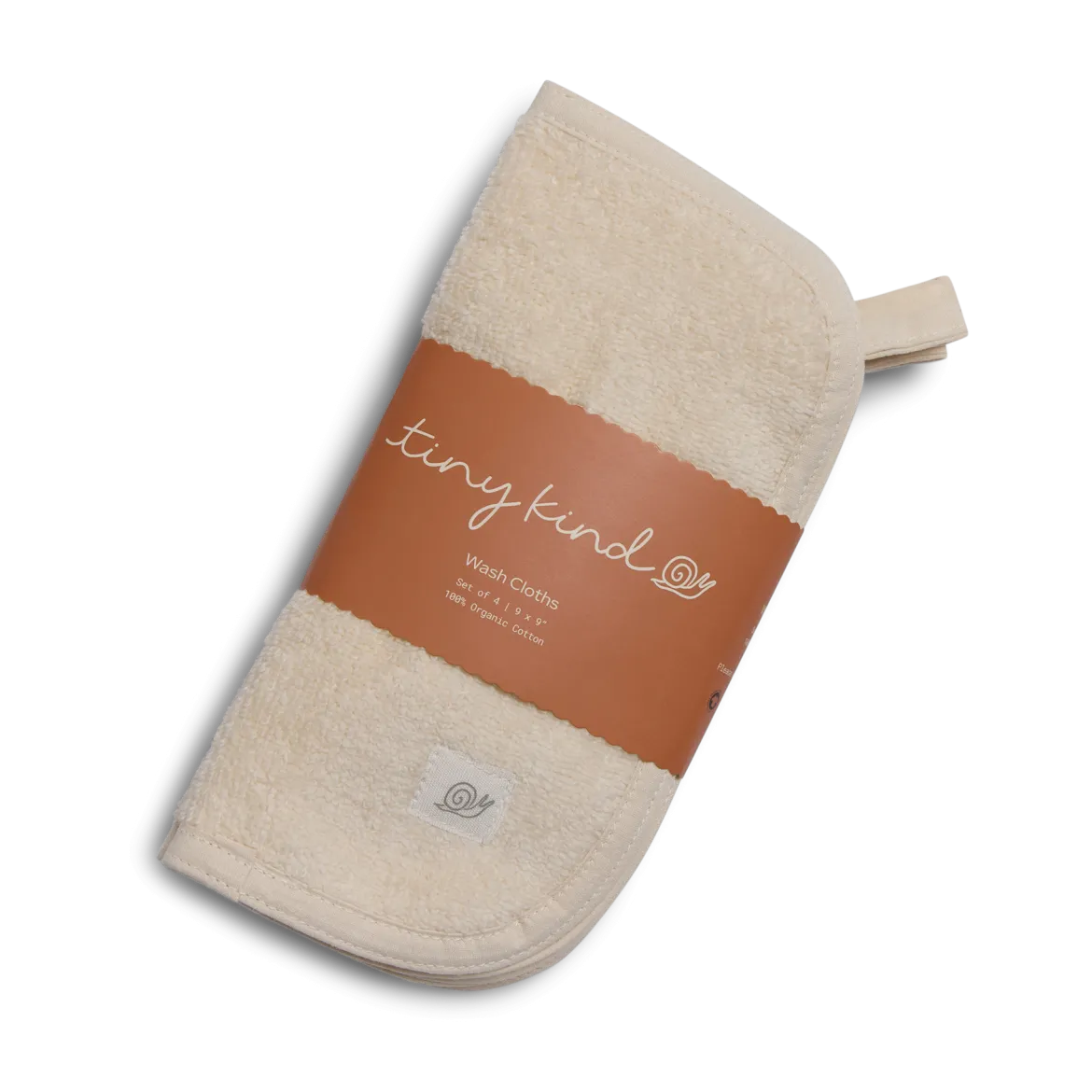 Organic Cotton Washcloths (4 Pack)