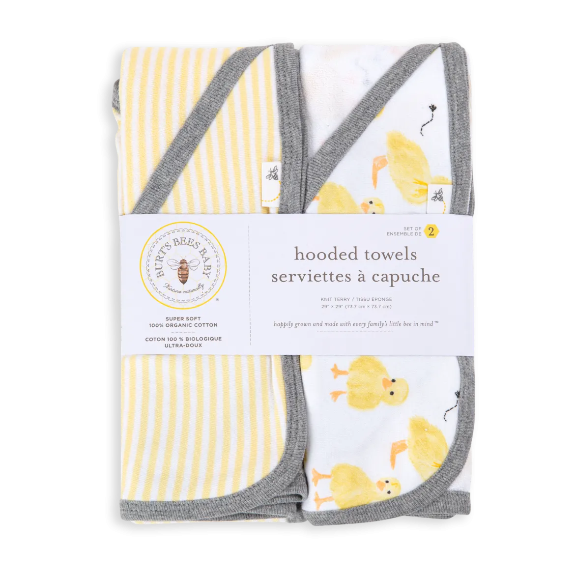 Organic Hooded Towels (2-Pack)