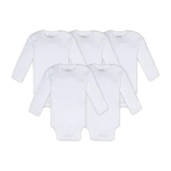 Organic Long Sleeve Bodysuit (5-Pack)