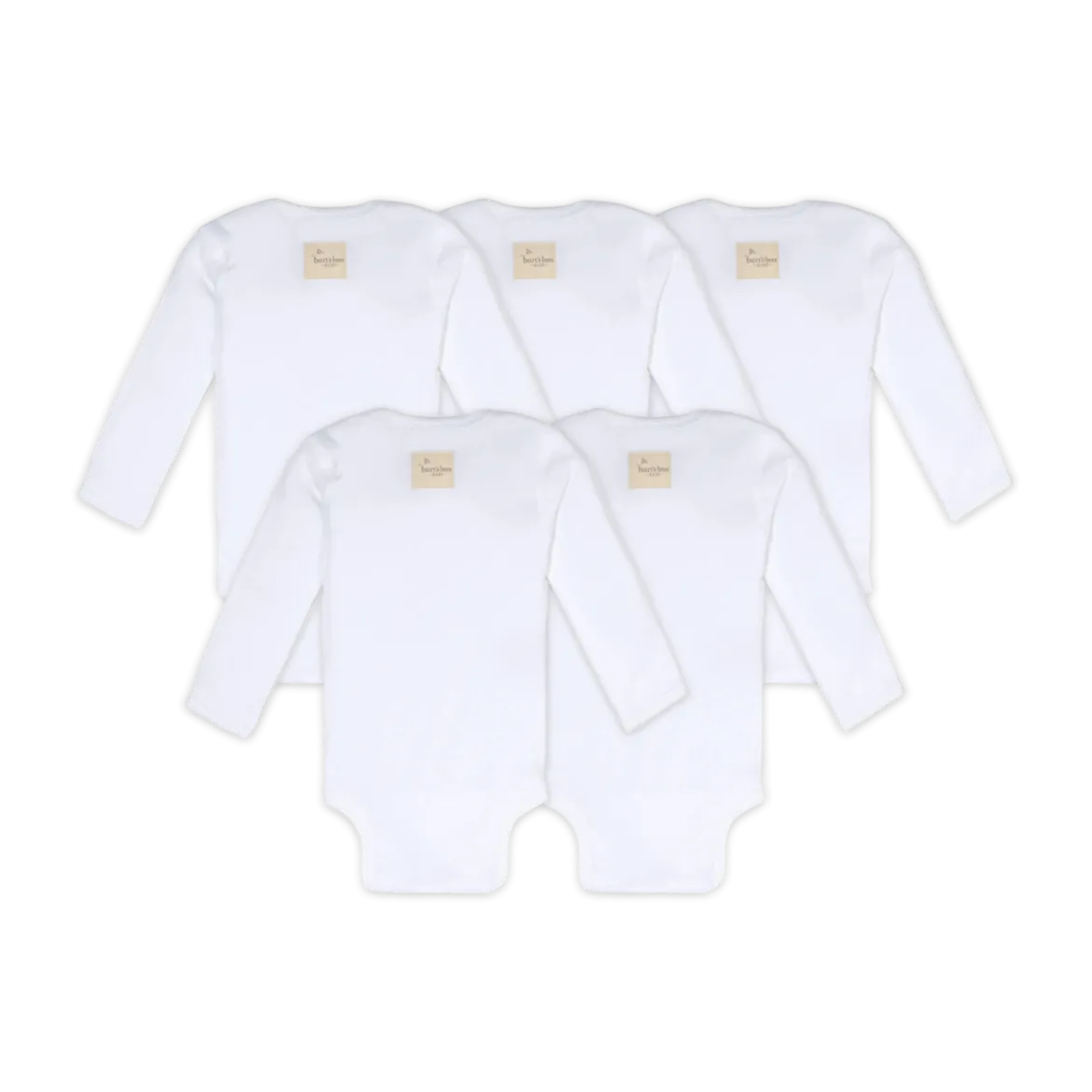 Organic Long Sleeve Bodysuit (5-Pack)