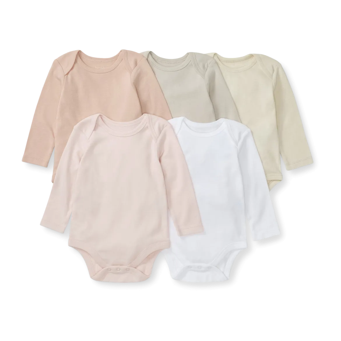 Organic Long Sleeve Bodysuit (5-Pack)