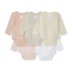 Organic Long Sleeve Bodysuit (5-Pack)