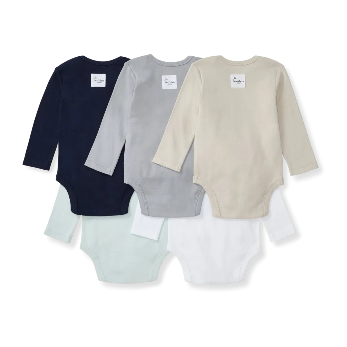 Organic Long Sleeve Bodysuit (5-Pack)