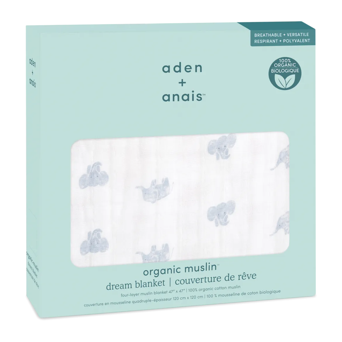 Organic Muslin Dream Blanket