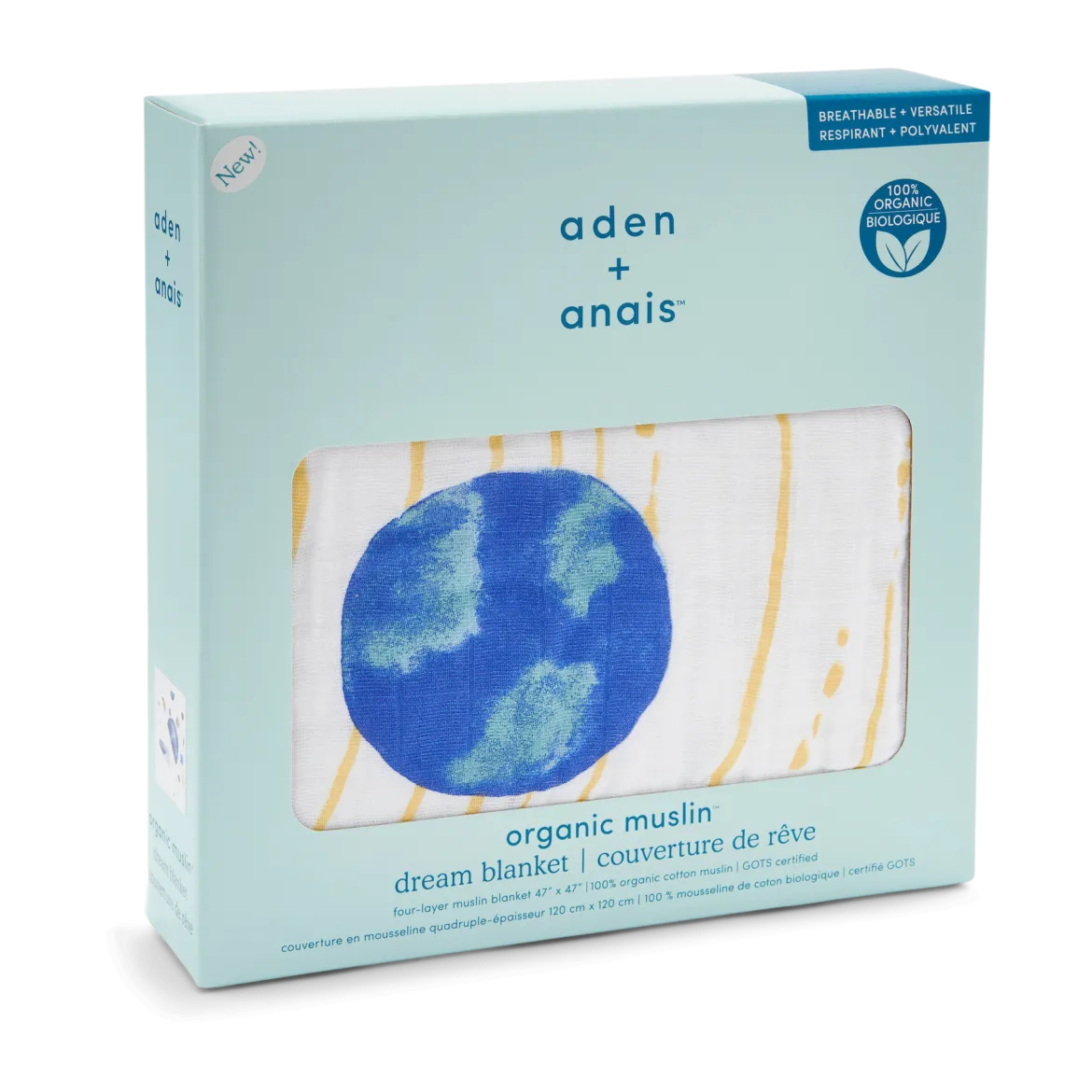 Organic Muslin Dream Blanket