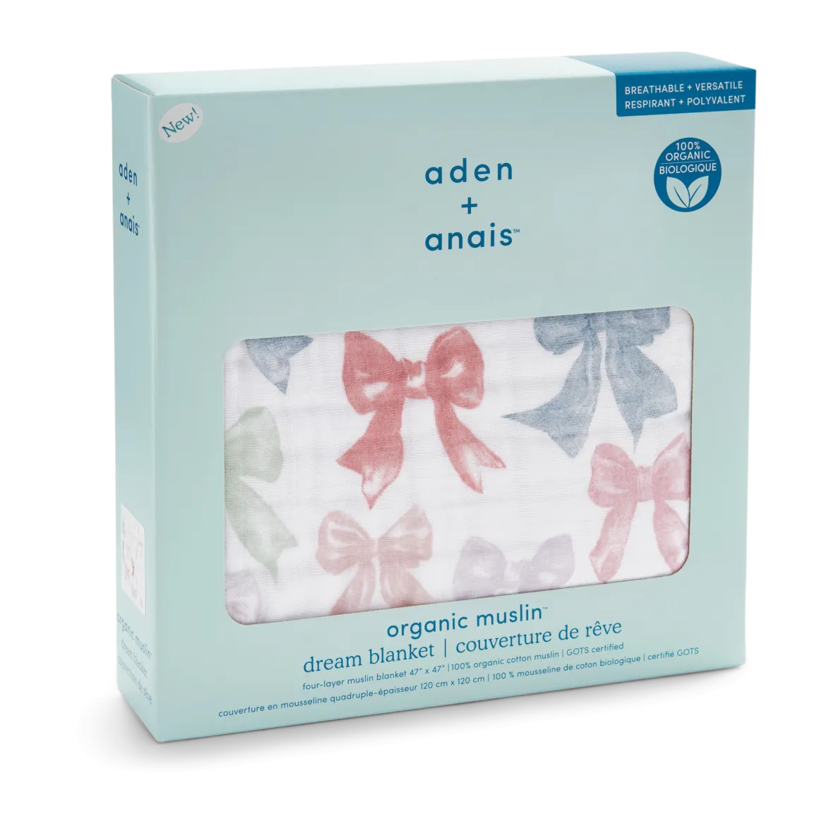Organic Muslin Dream Blanket