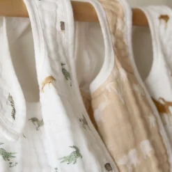 Organic Muslin Snap Bibs (3 Pack)