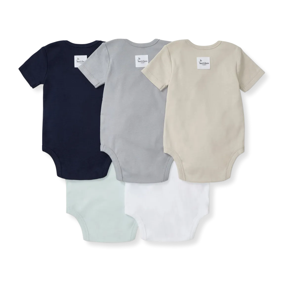 Organic Short Sleeve Bodysuit (5 Pack)