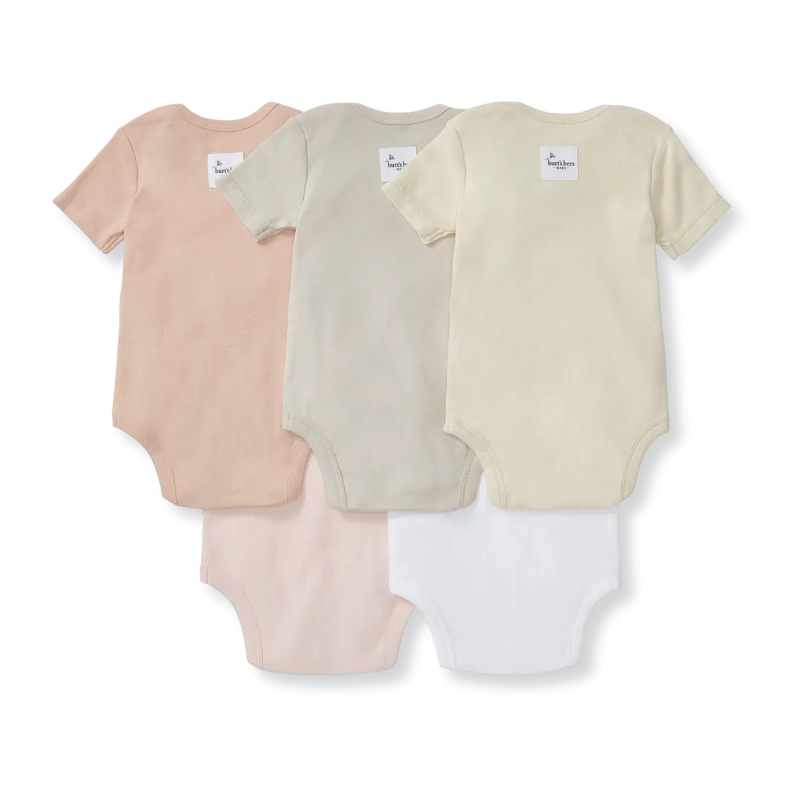 Organic Short Sleeve Bodysuit (5 Pack)