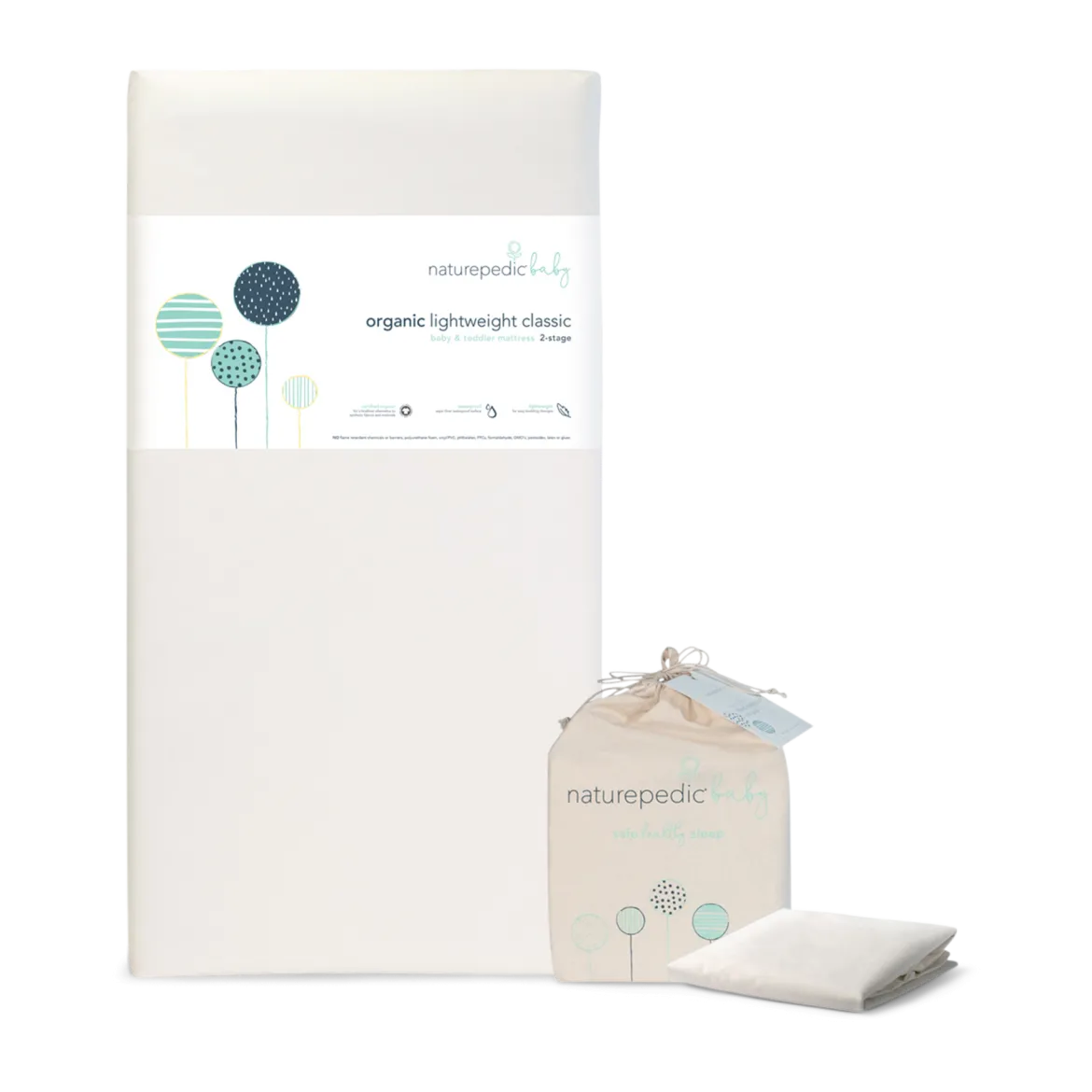 Organic 2-Stage Mattress & Cover Bundle