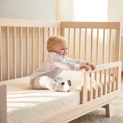 Organic Ultra Breathable Innerspring 2-Stage Baby Crib & Toddler Mattress