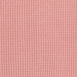 Organic Waffle Ruffle Zipper Footie (2 Pack)