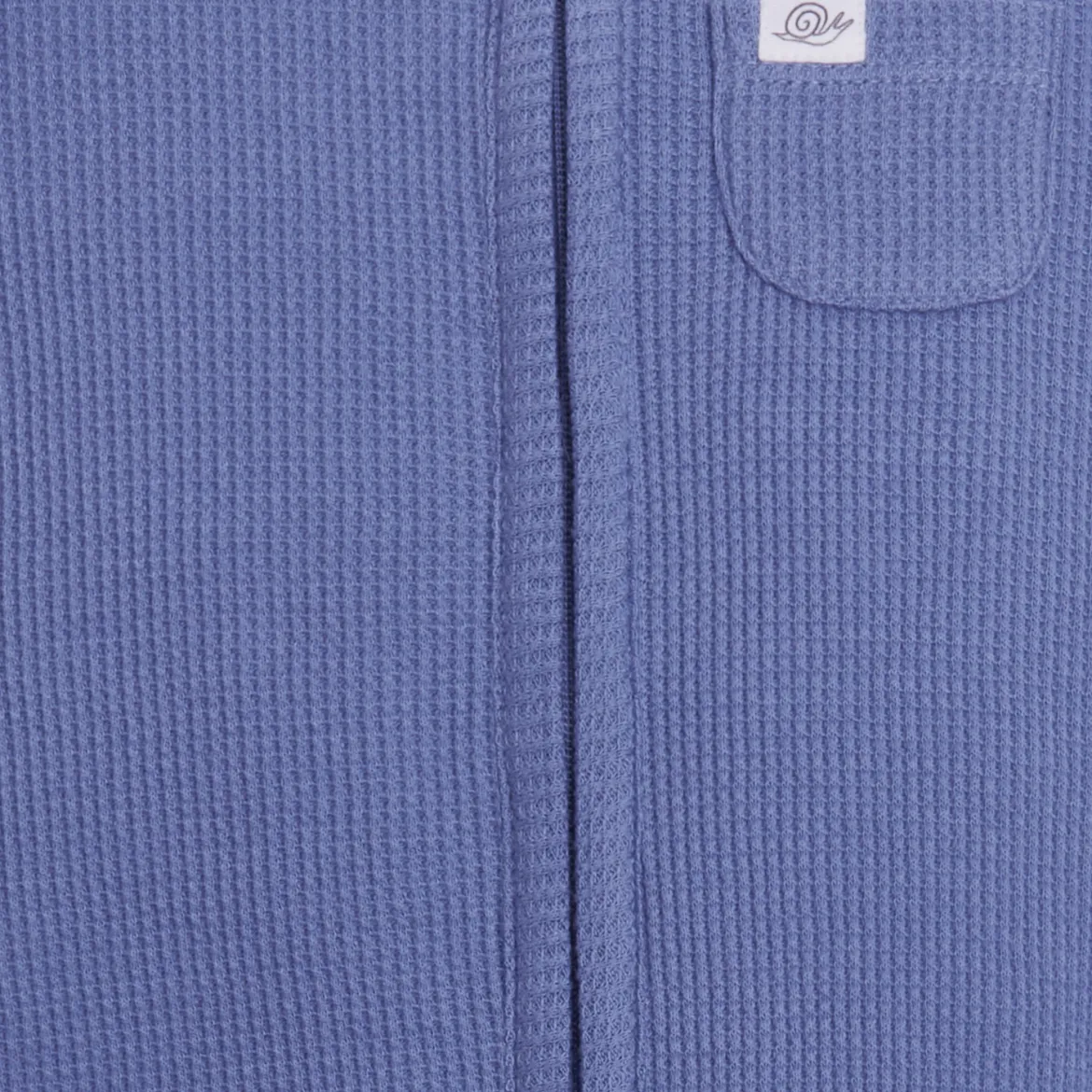 Organic Waffle Zipper Footie (2 Pack)