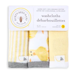 Organic Washcloths (3-Pack)