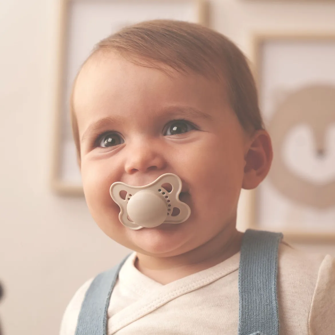 Original Matte Baby Pacifier 0-6 Months (4 Pack)