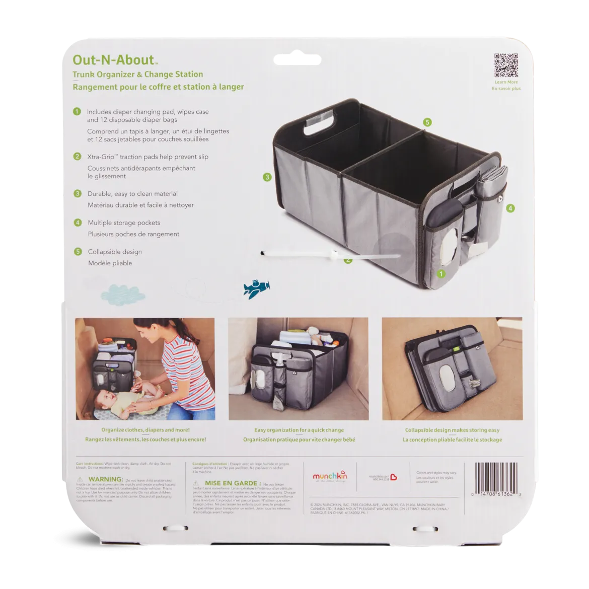 Out-N-About Trunk Organizer & Change Station