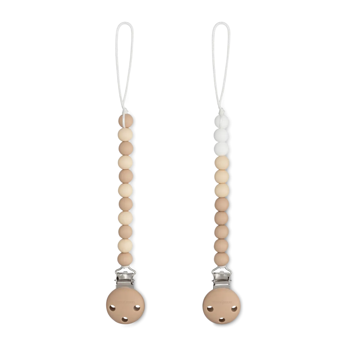 Pacifier Clips 100% Food Grade Silicone (2 Pack)