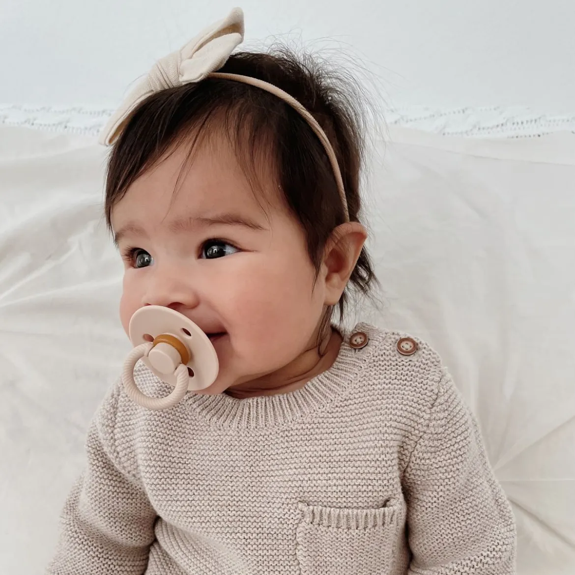 2-Pack Natural Rubber Pacifiers