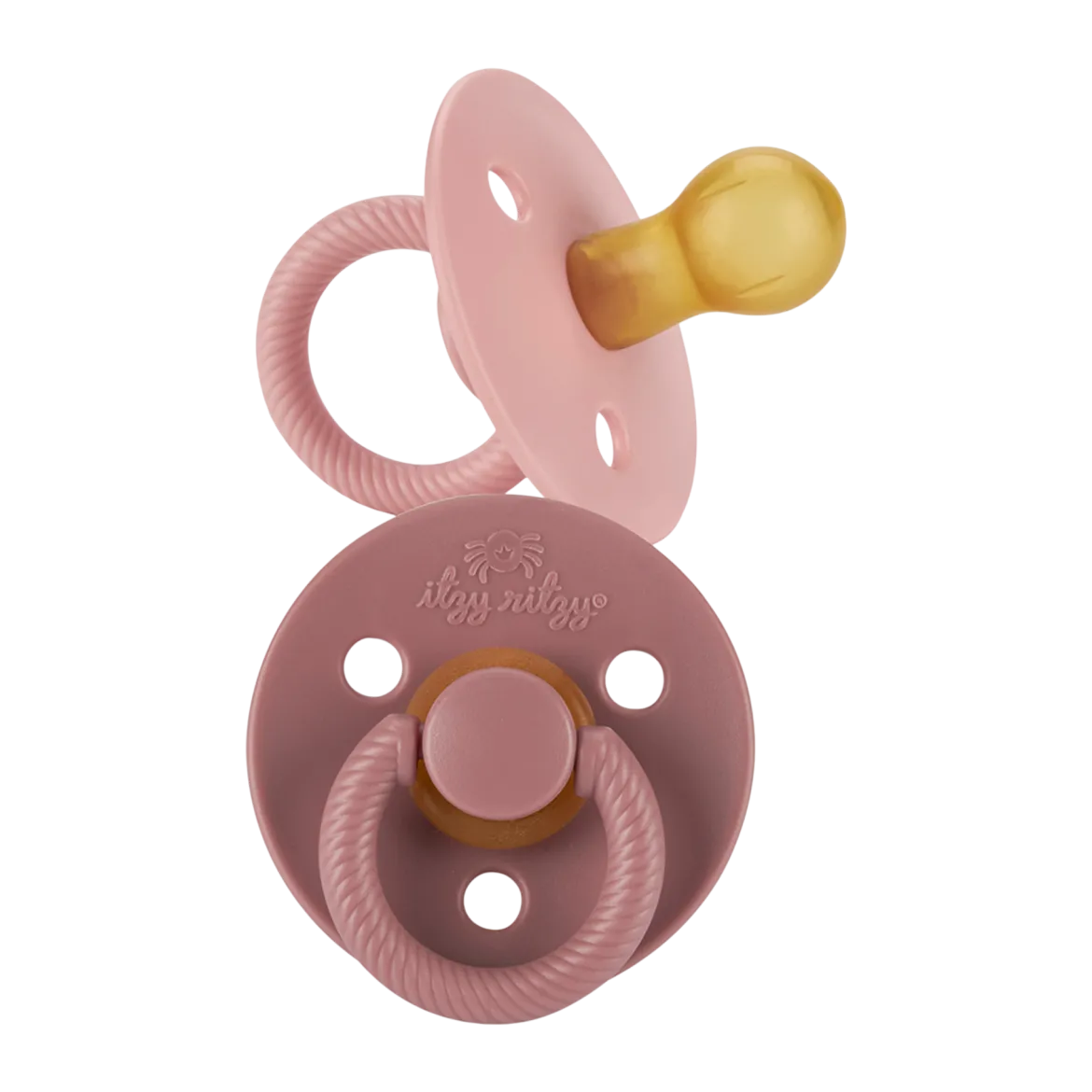 2-Pack Natural Rubber Pacifiers