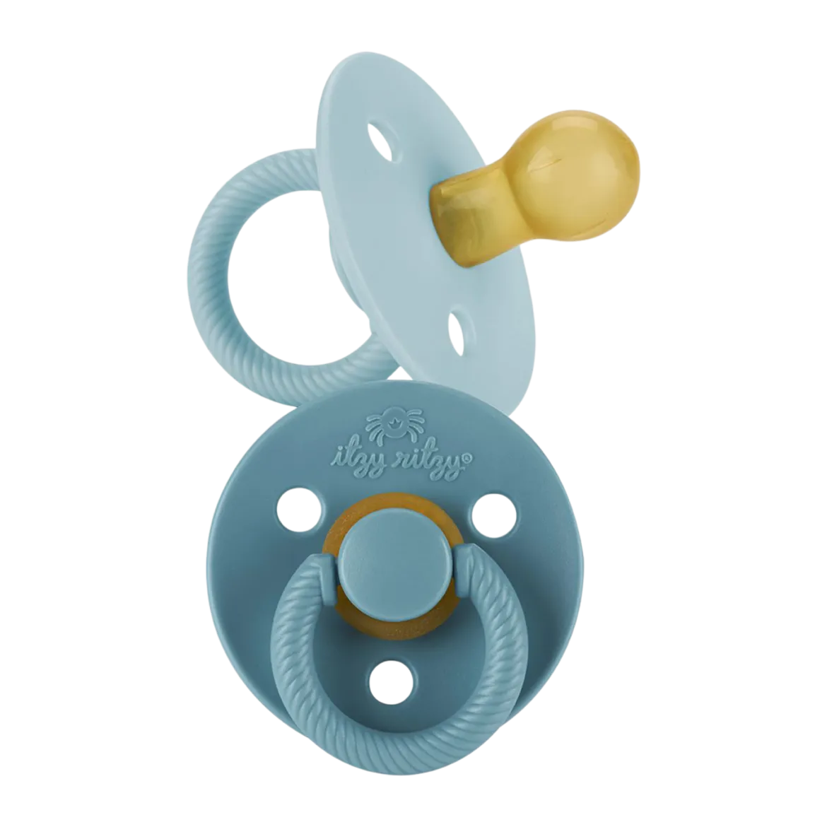 2-Pack Natural Rubber Pacifiers