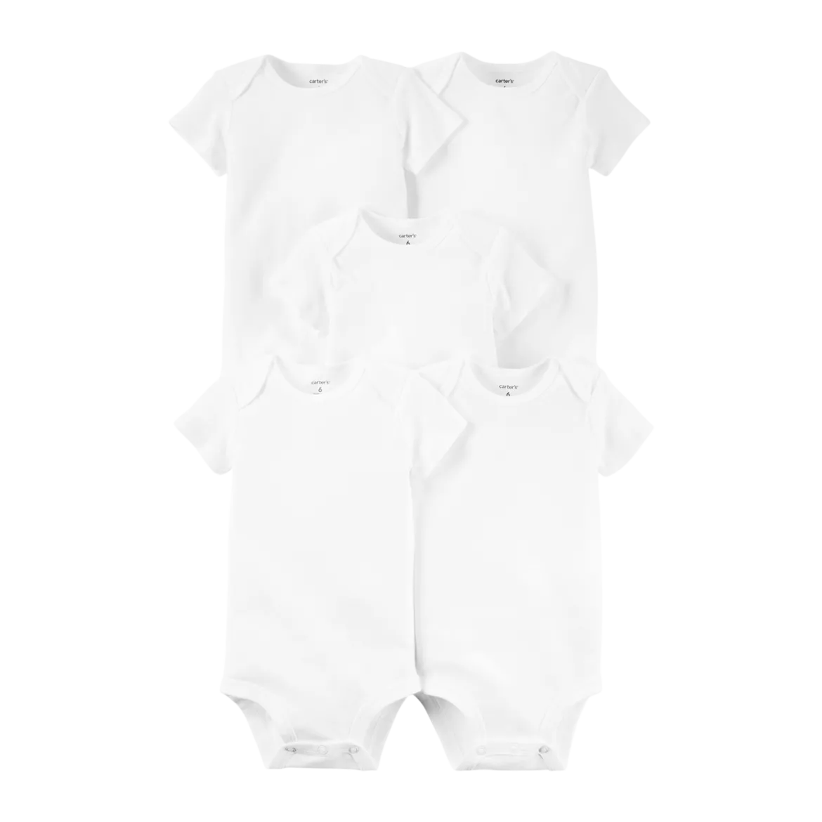 5-Pack Short-Sleeve Bodysuits