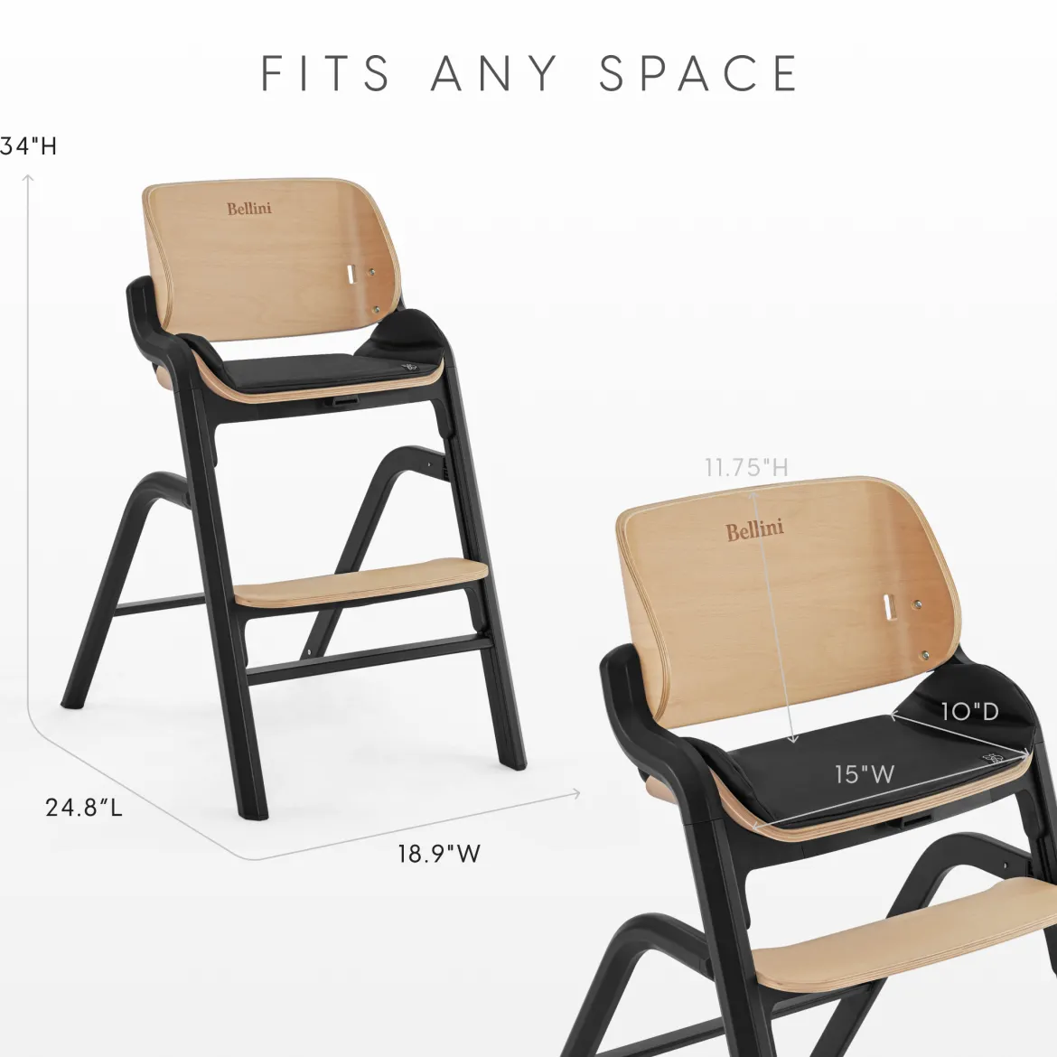 Parma 3-in-1 High Chair