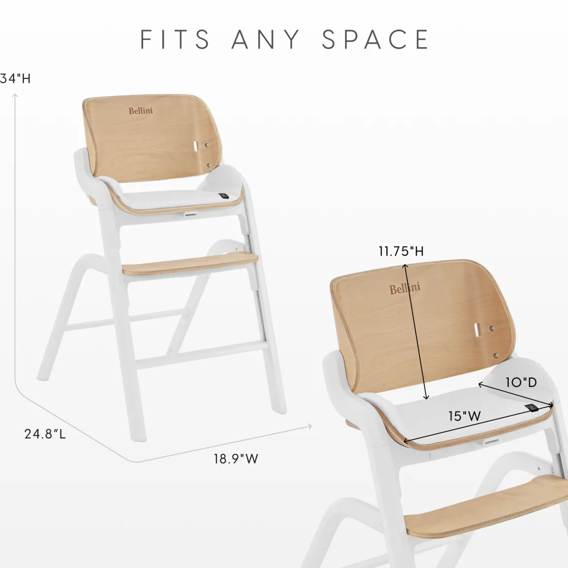 Parma 3-in-1 High Chair