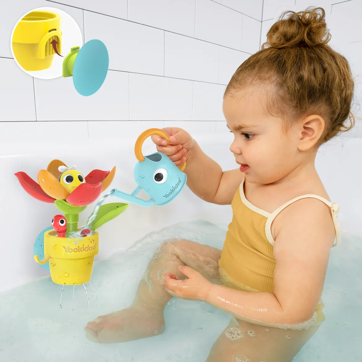 Peek-a-Bee Tub Flower Bath Toy
