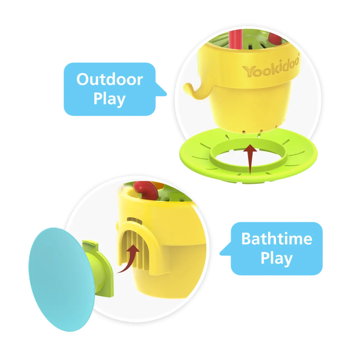 Peek-a-Bee Tub Flower Bath Toy