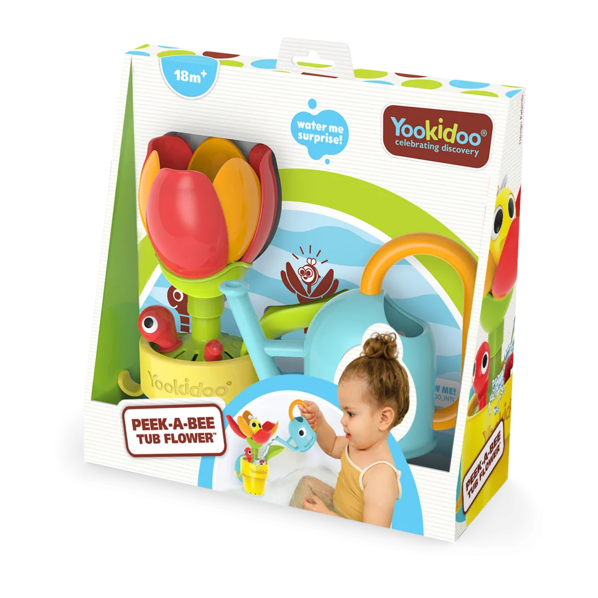 Peek-a-Bee Tub Flower Bath Toy