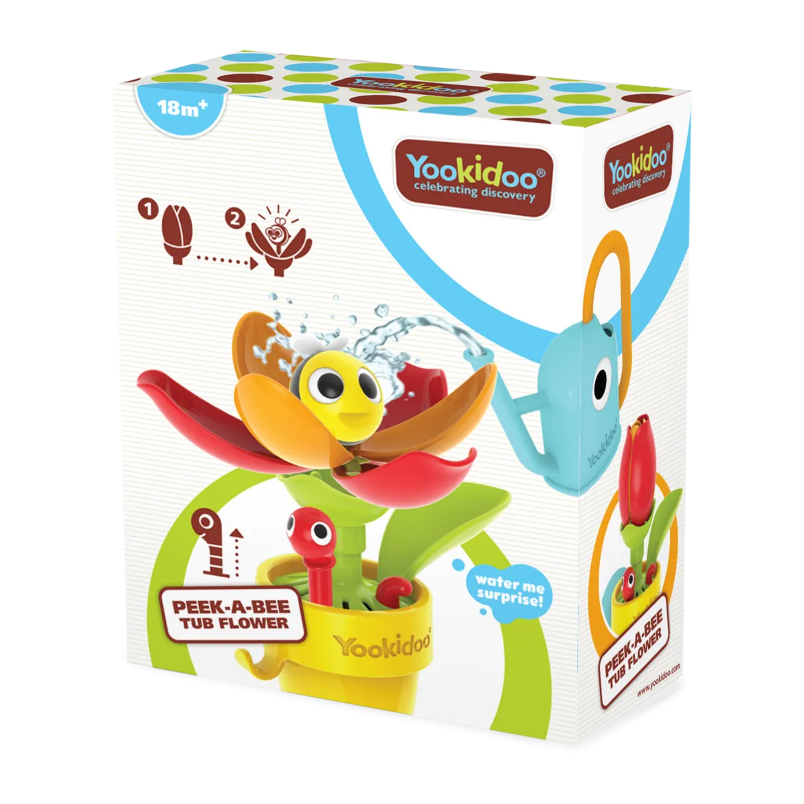 Peek-a-Bee Tub Flower Bath Toy