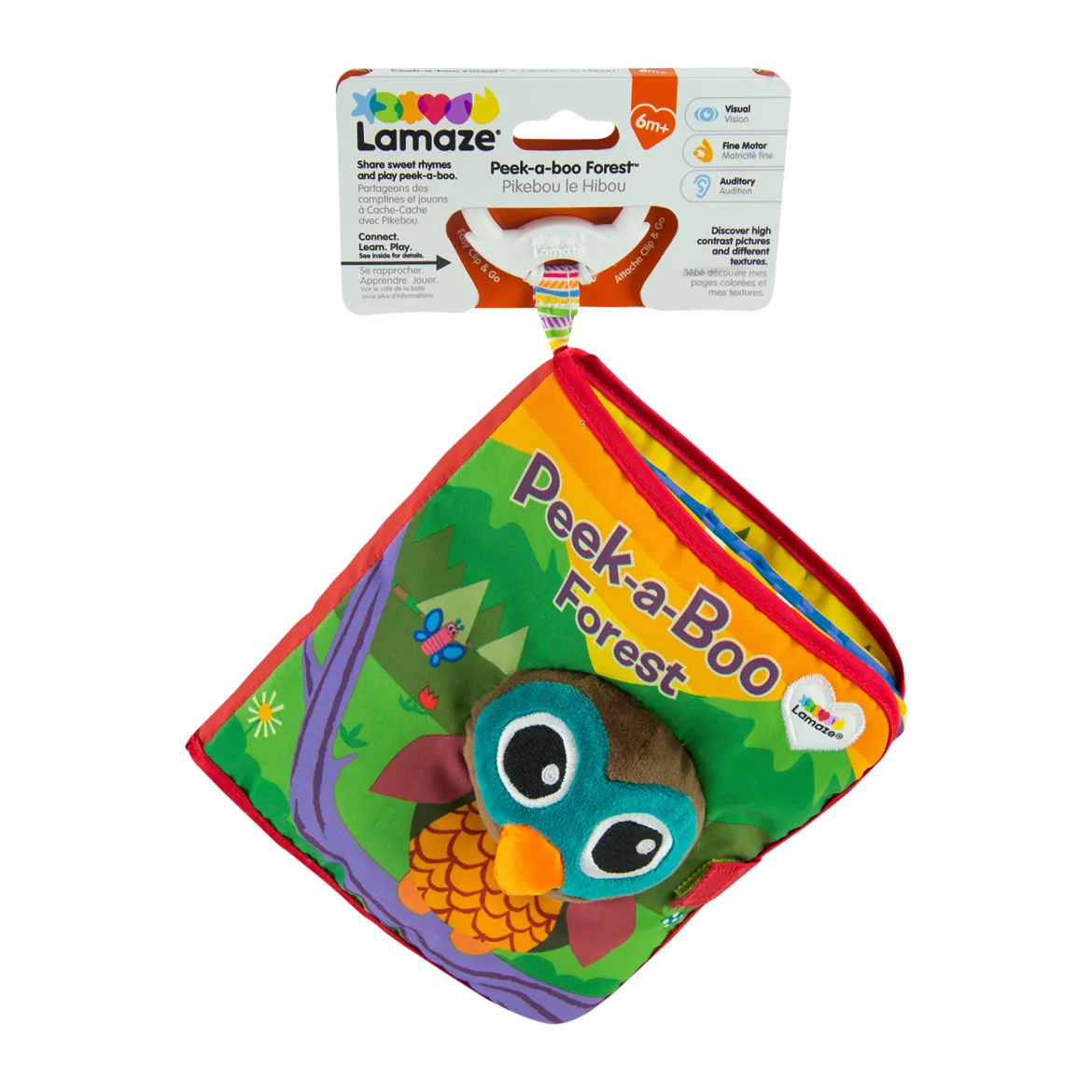 Peek-a-Boo Forest Cloth Book