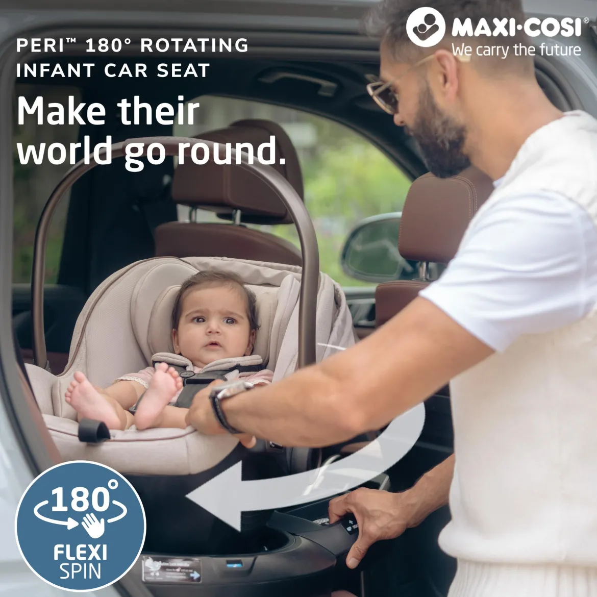 Peri 180 Rotating Infant Car Seat