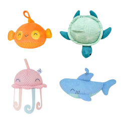 4-Piece Bath Toy Set