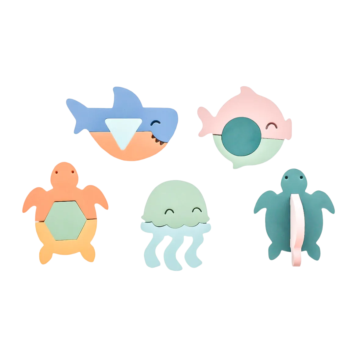 5-Piece Bath Toy Set