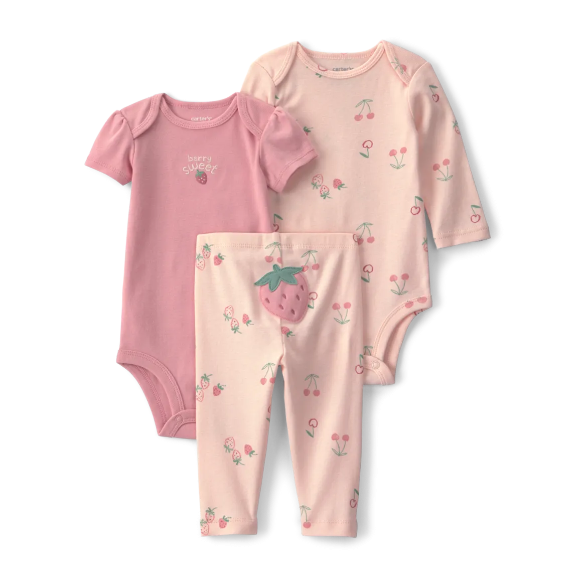 3-Piece Bodysuit & Pant Gift Set