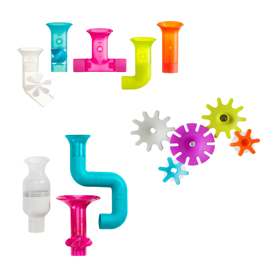 13-Piece Building Bath Toy Set