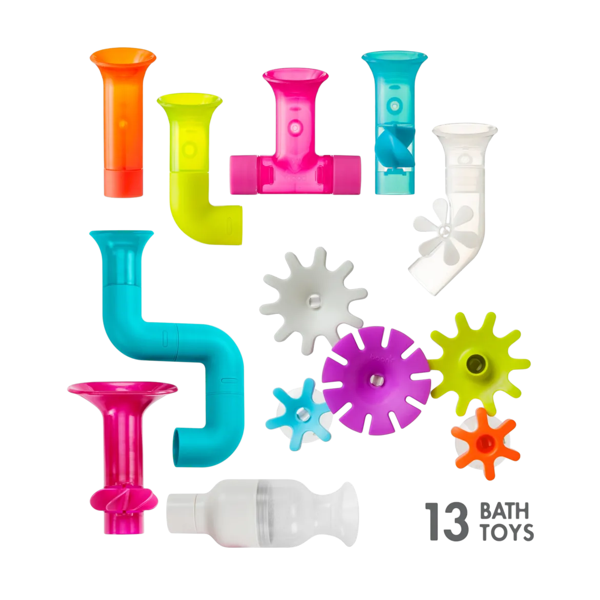 13-Piece Building Bath Toy Set