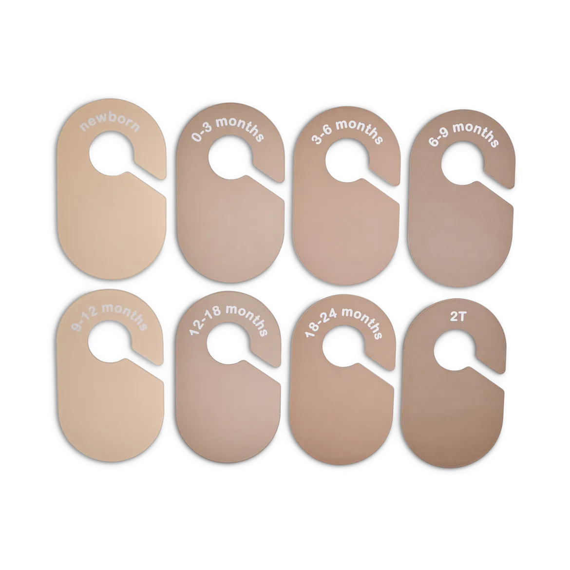 8 Piece Closet Dividers
