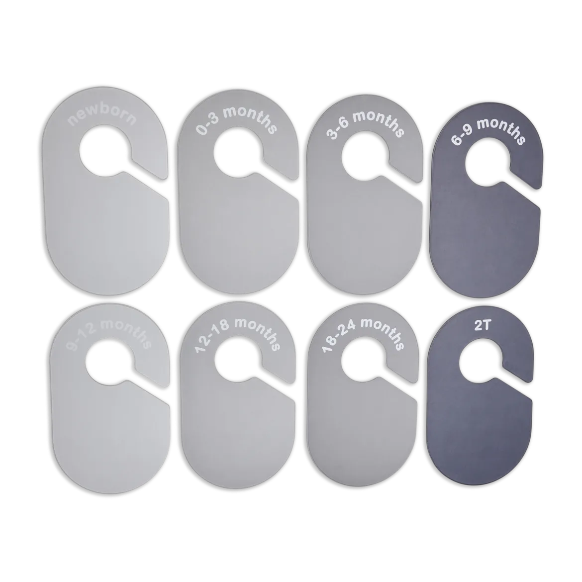8 Piece Closet Dividers
