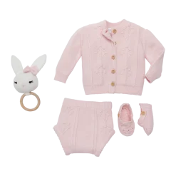 4-Piece Floral Sweater Set