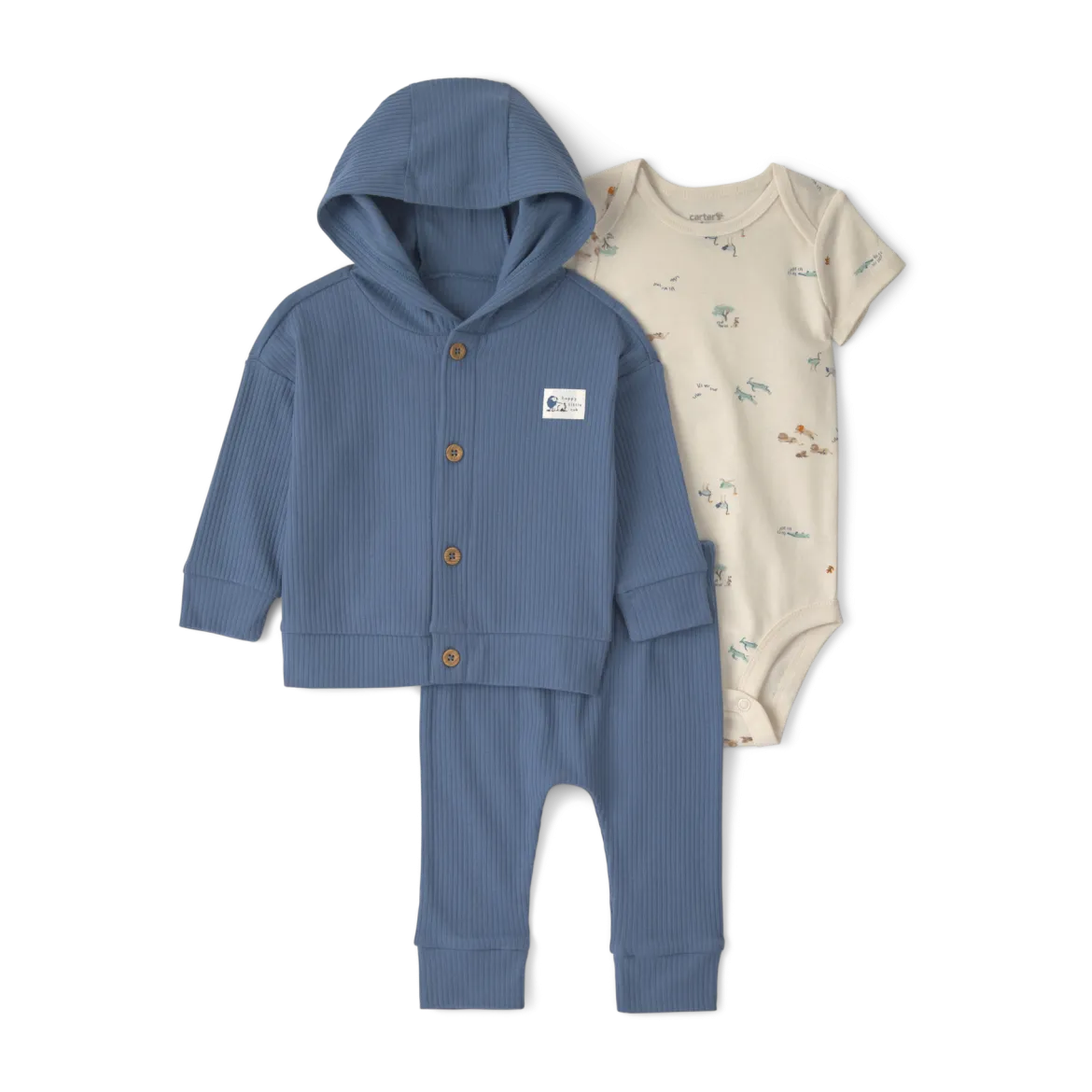 3-Piece Hoodie Layering Set