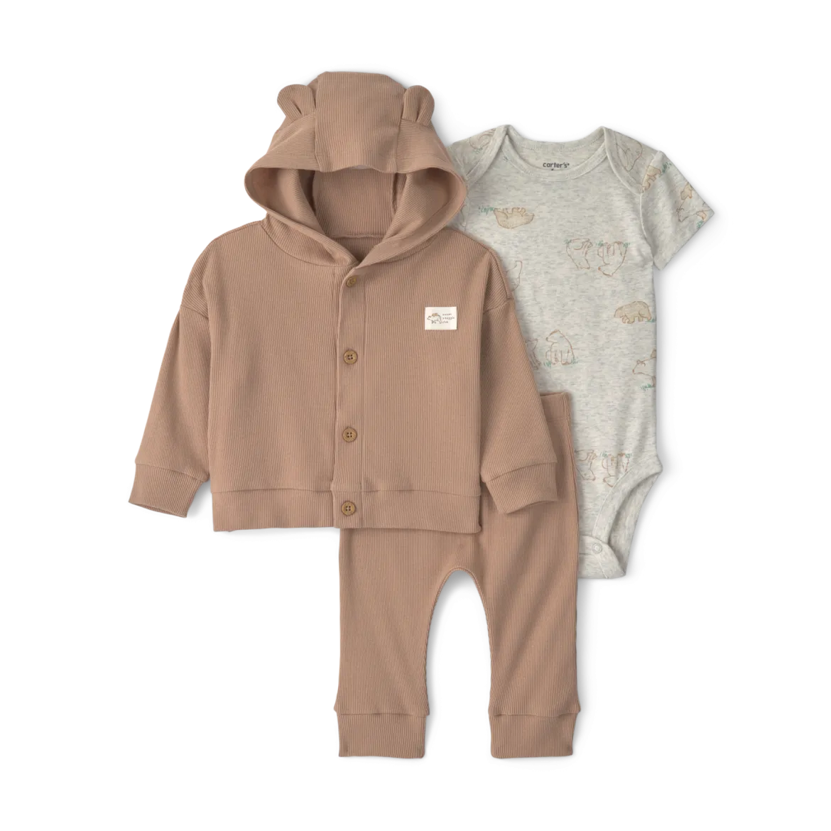 3-Piece Hoodie Layering Set